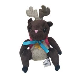 Old Navy Reindeer Plush GC Holder Stuffed Animal
